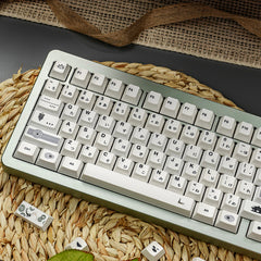 Irregular Zen White - PBT - ISO/ANSI Keycap Set - Cherry Profile