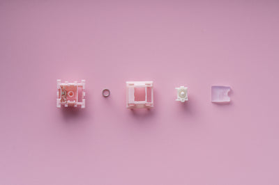 KeyGeek XLLAB - Peach Butt Linear Switches