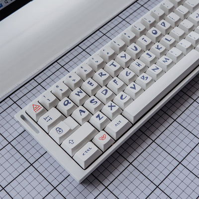 Drawn Bear Bold - PBT - ISO/ANSI Keycap Set - Cherry Profile