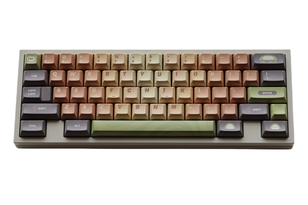 Matcha Cake - 140 Cherry Keycap Set