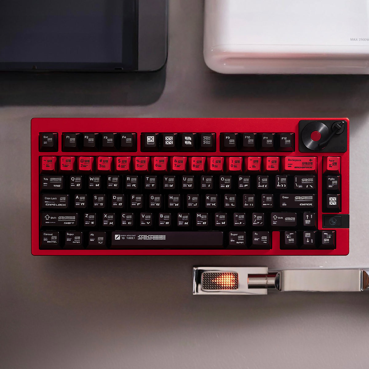 Parametric Metallic - PBT - ANSI/ISO Keycap Set - Cherry Profile