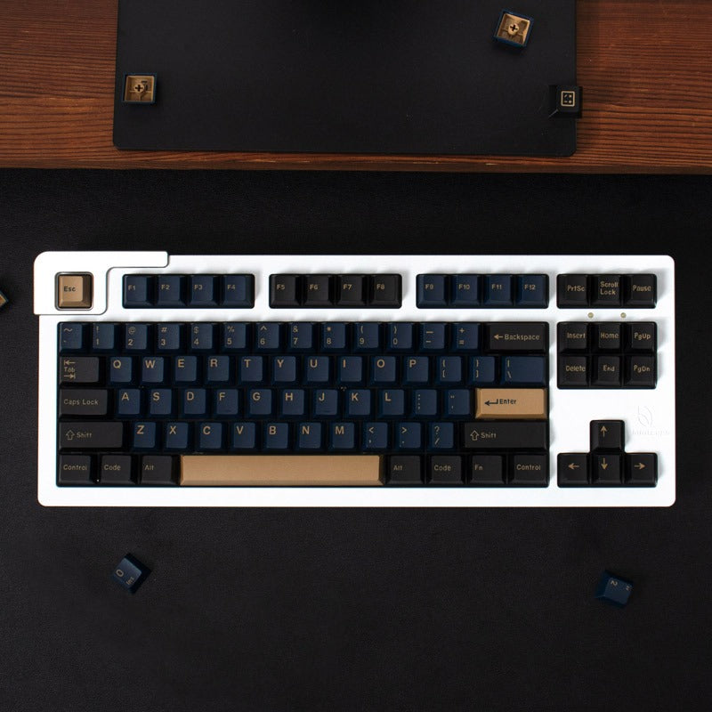 Blue Samurai – 173-Key Cherry Profile PBT ANSI/ISO Keycap Set