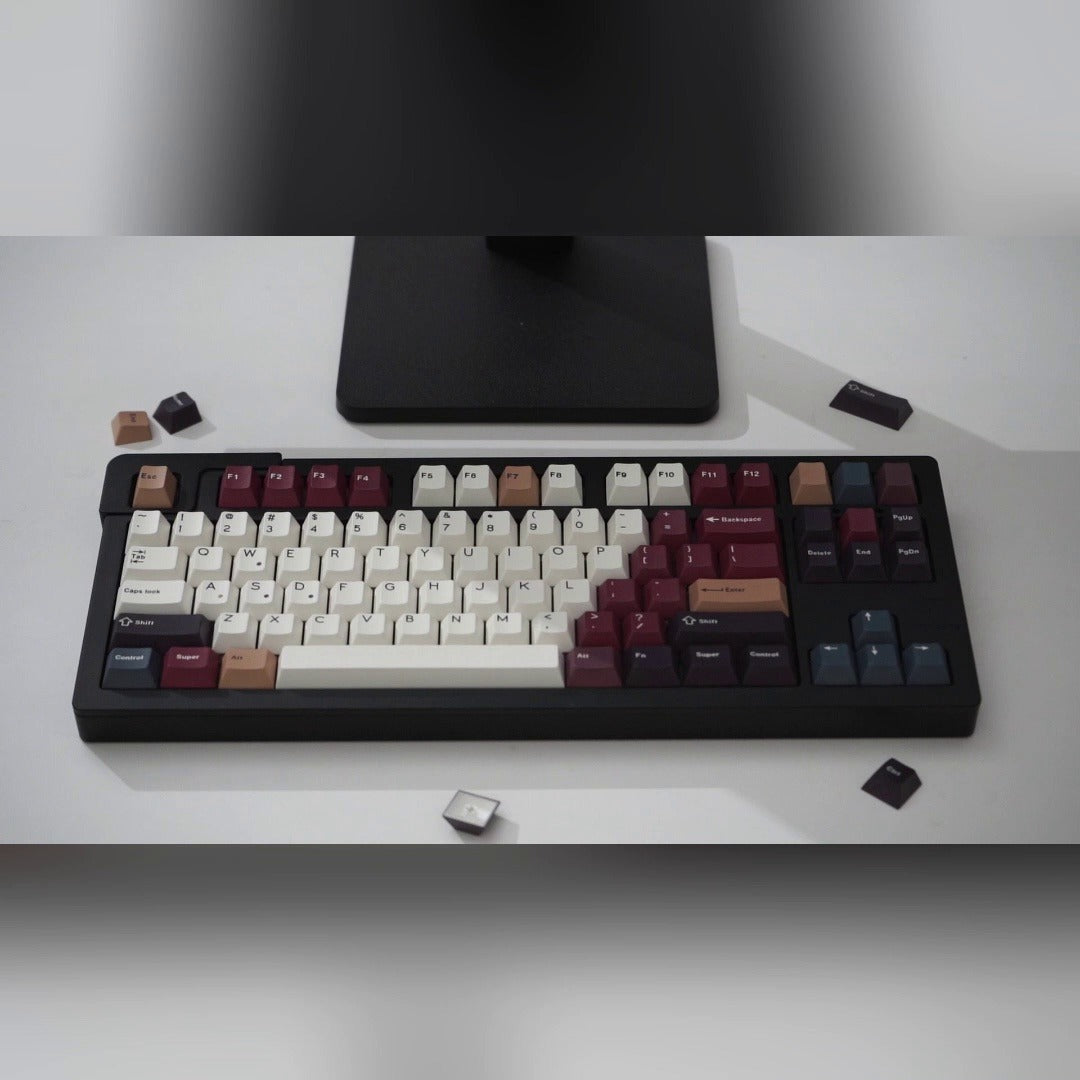 Mixed Lamp – 129-Key Cherry Profile ANSI/ISO Keycap Set