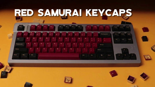 RED Samurai - 168 Cherry Keycap Set
