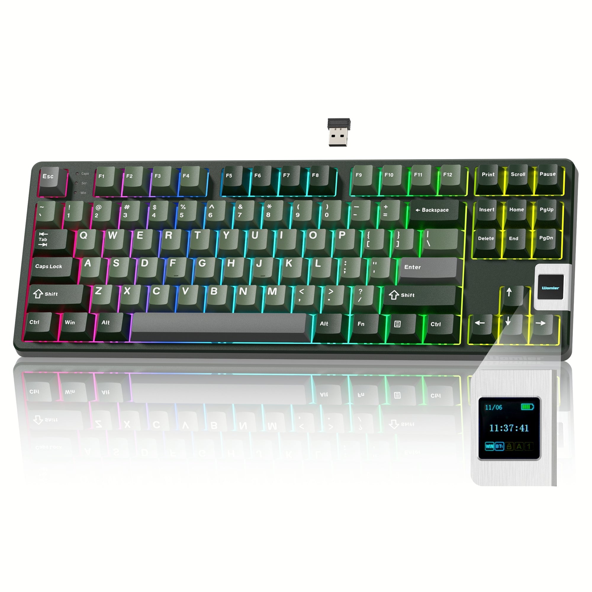 Womier - QK87 Hot-Swappable Mechanical Keyboard – OZO Keyboards