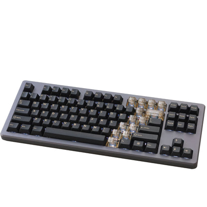 Keydous - NJ87 Pro 87-Tasten Kabellose mechanische Tastatur 
