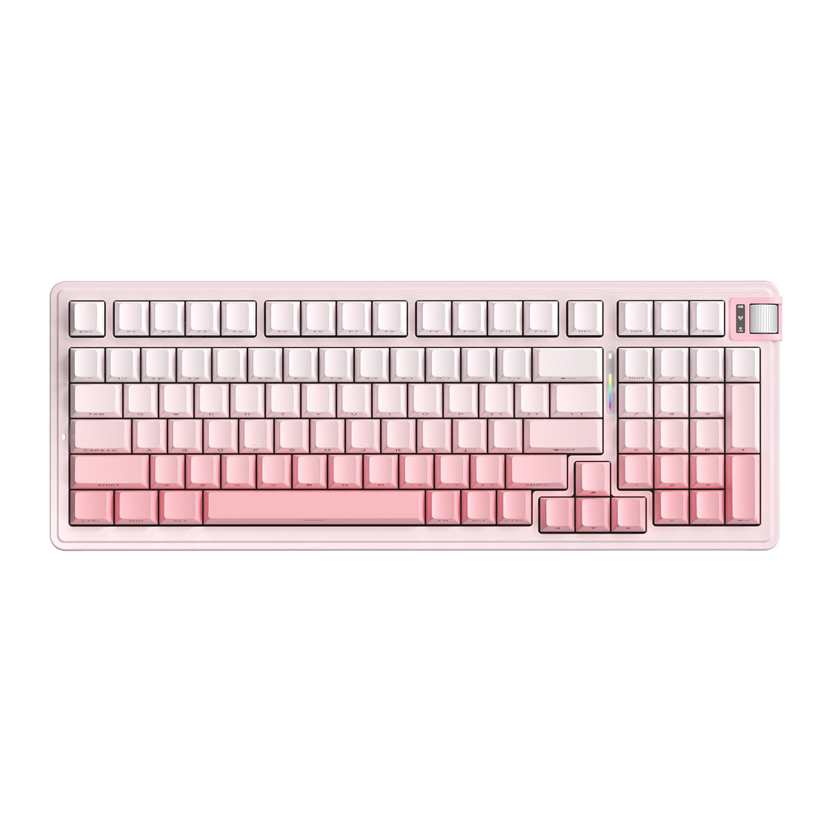 Teclado mecánico de oficina para juegos retro KZZI K98 – Distribución del 98% 