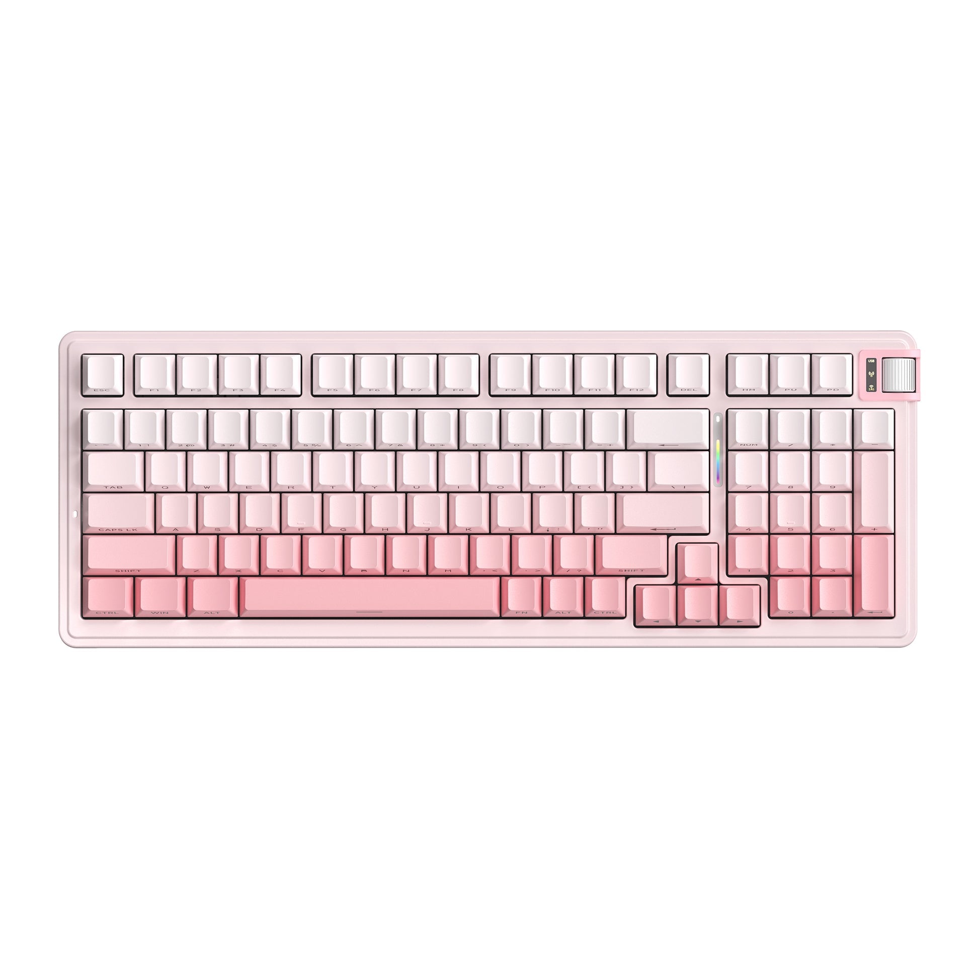 KZZI K98 Retro Gaming Office Mechanical Keyboard – 98% Layout