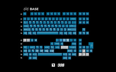 Keykobo - Soju Blue R2 Keycap Set