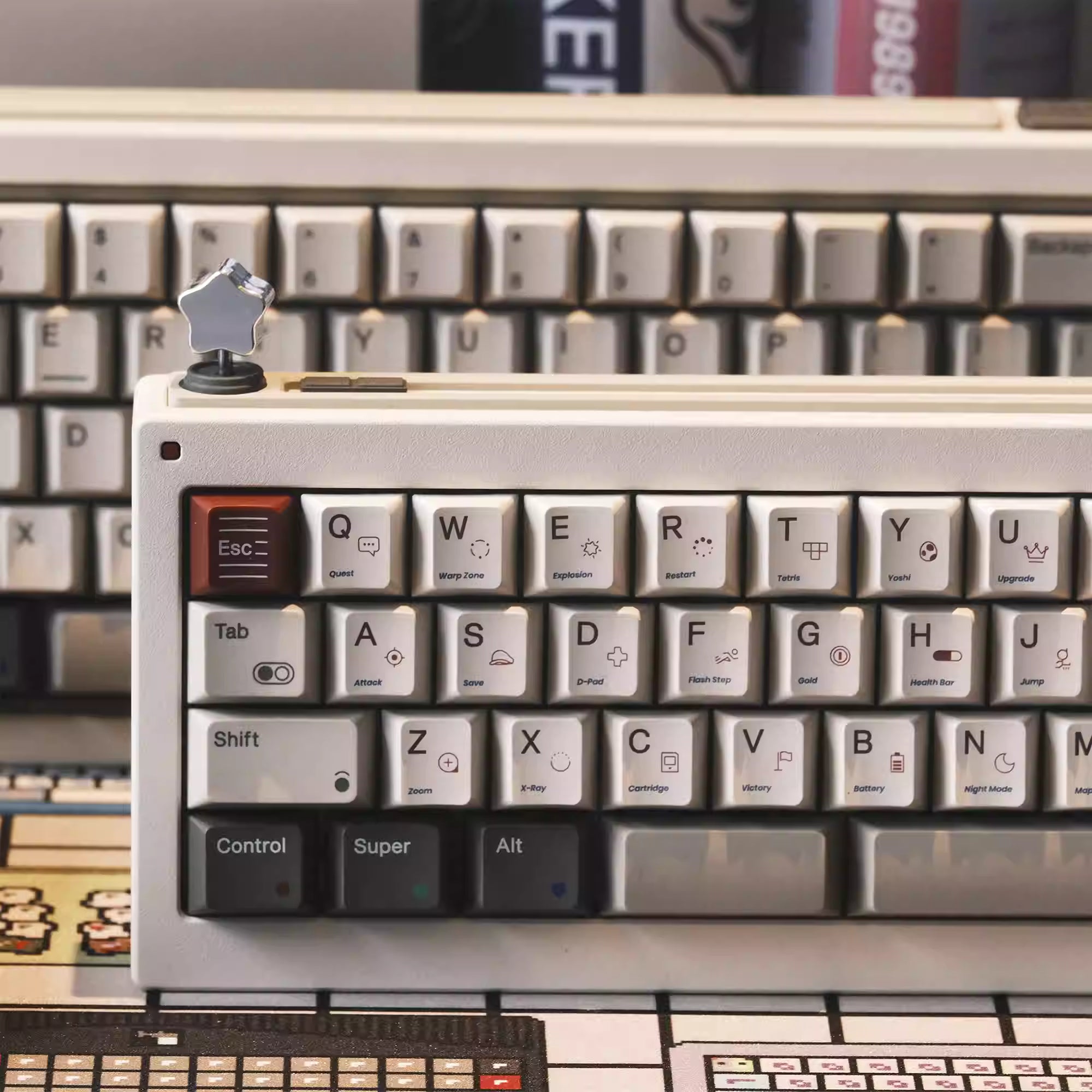 80Retros × Tutkeys Game 1989 PBT Keycap Set
