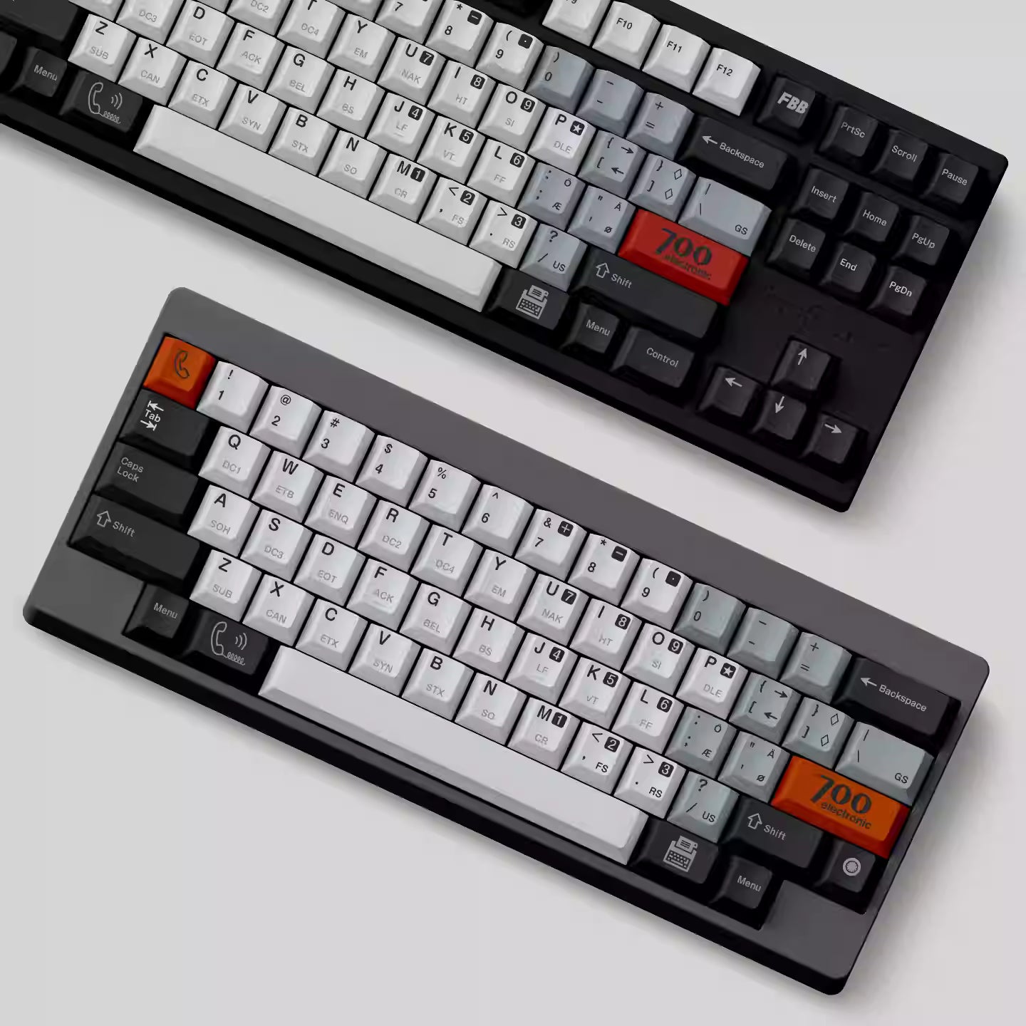 FBB - Retro 700 Original Keycap ANSI/ISO Set