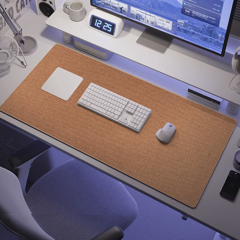 Teana - Large Cotton Linen Desk Mat