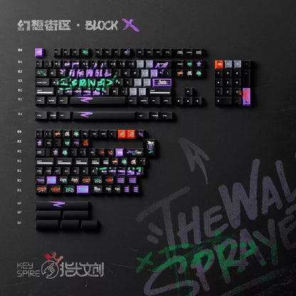 Keyspire - Fantasy Street High-Pressure Keycap Set