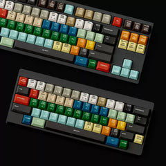FBB – Retro CMX 3500 PBT Tasten-Set für ISO/ANSI (Fünf-Seiten-Gravur)