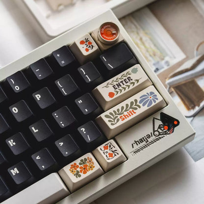 FBB - Garden Retro PBT ANSI/ISO Keycap Set