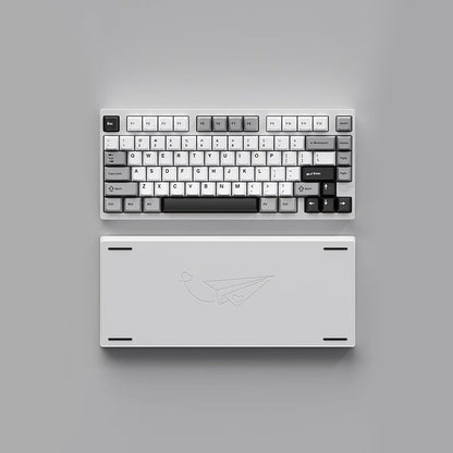 WEIKAV D75 (ensamblado): teclado mecánico QMK con 75 % de intercambio en caliente 