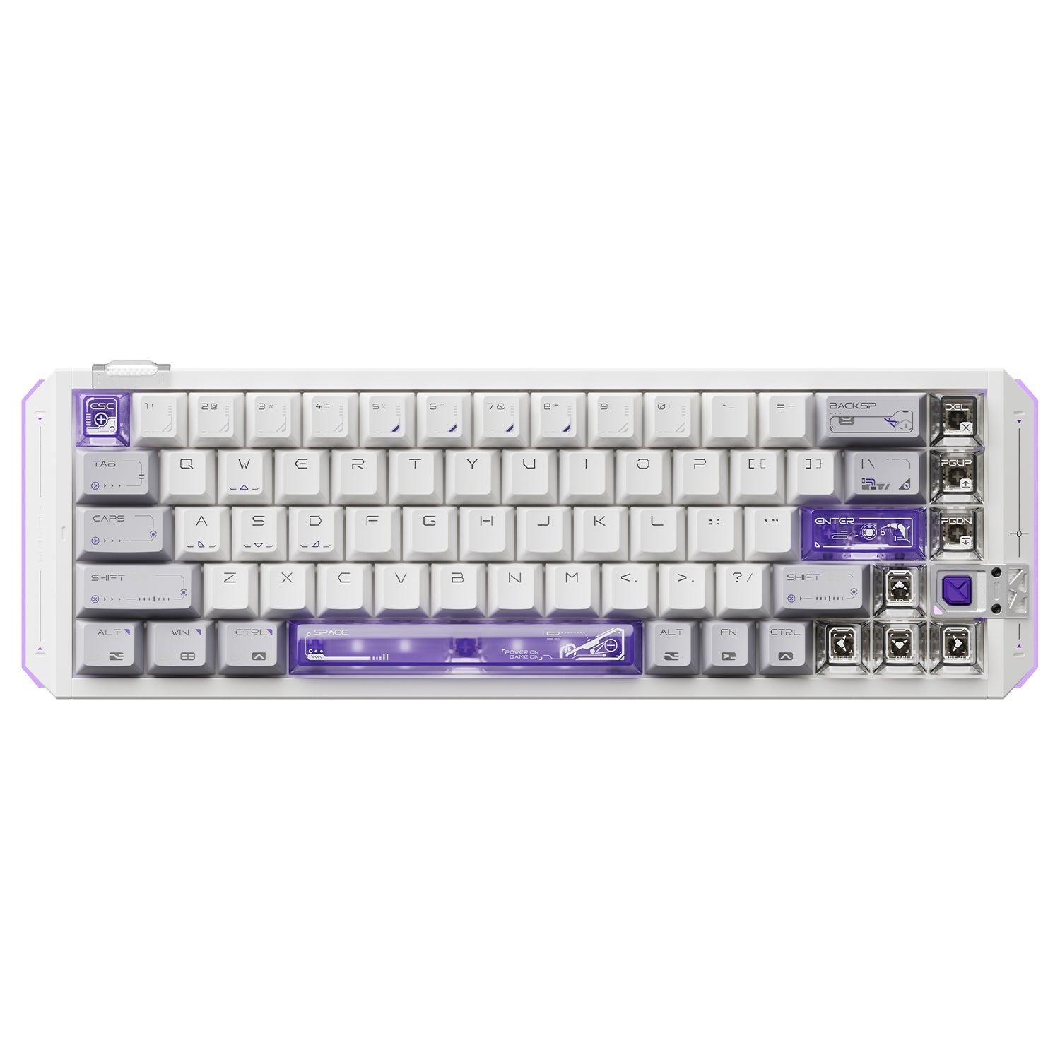 FLASH 68HE — Aluminum HE Magnetic Switch Keyboard