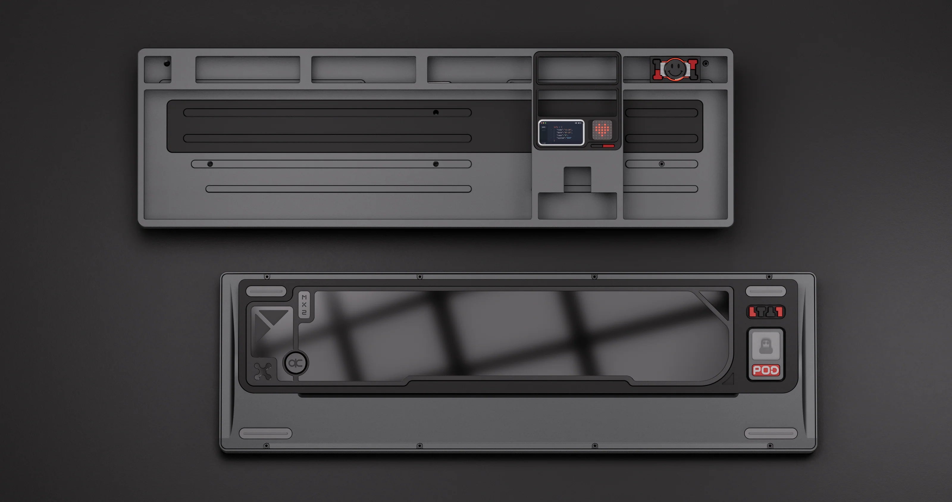 Qwertykeys - Teclado mecánico personalizado QK101 (distribución WK) 