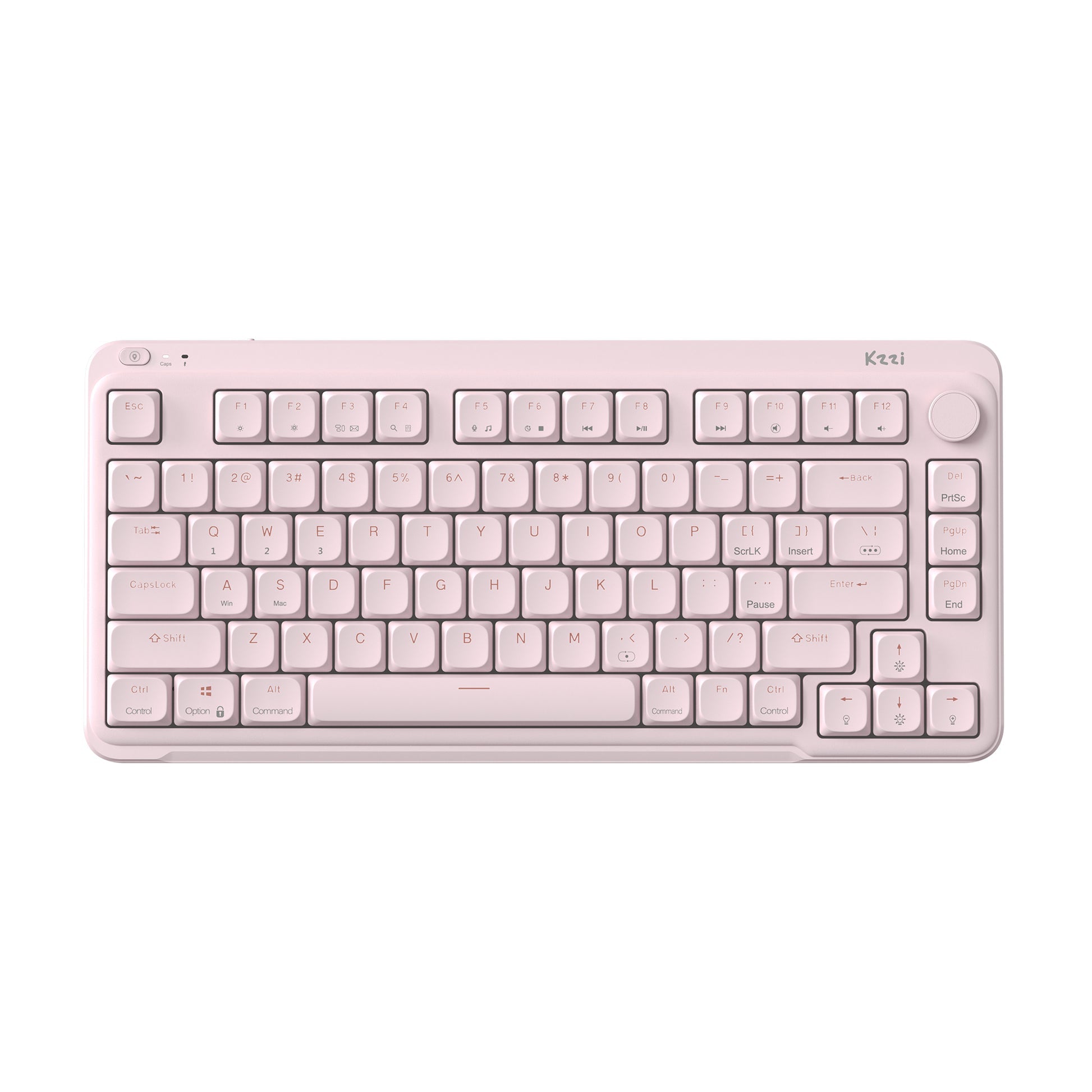KZZI i75v2 Low-Profile Mechanical Keyboard – 75% Tri-Mode