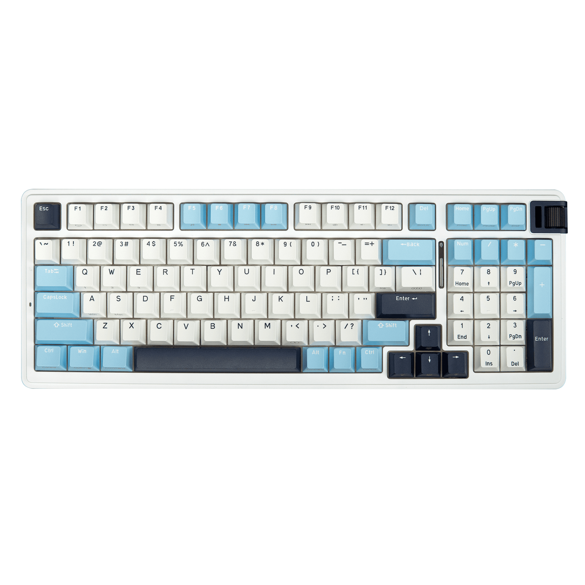 KZZI K98 Retro Gaming Office Mechanical Keyboard – 98% Layout