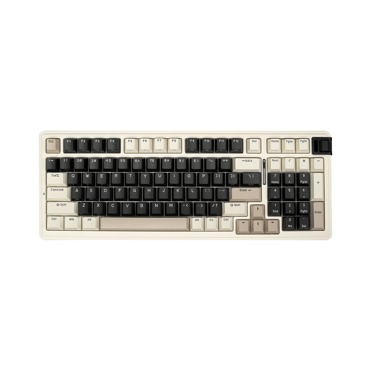 Teclado mecánico de oficina para juegos retro KZZI K98 – Distribución del 98% 