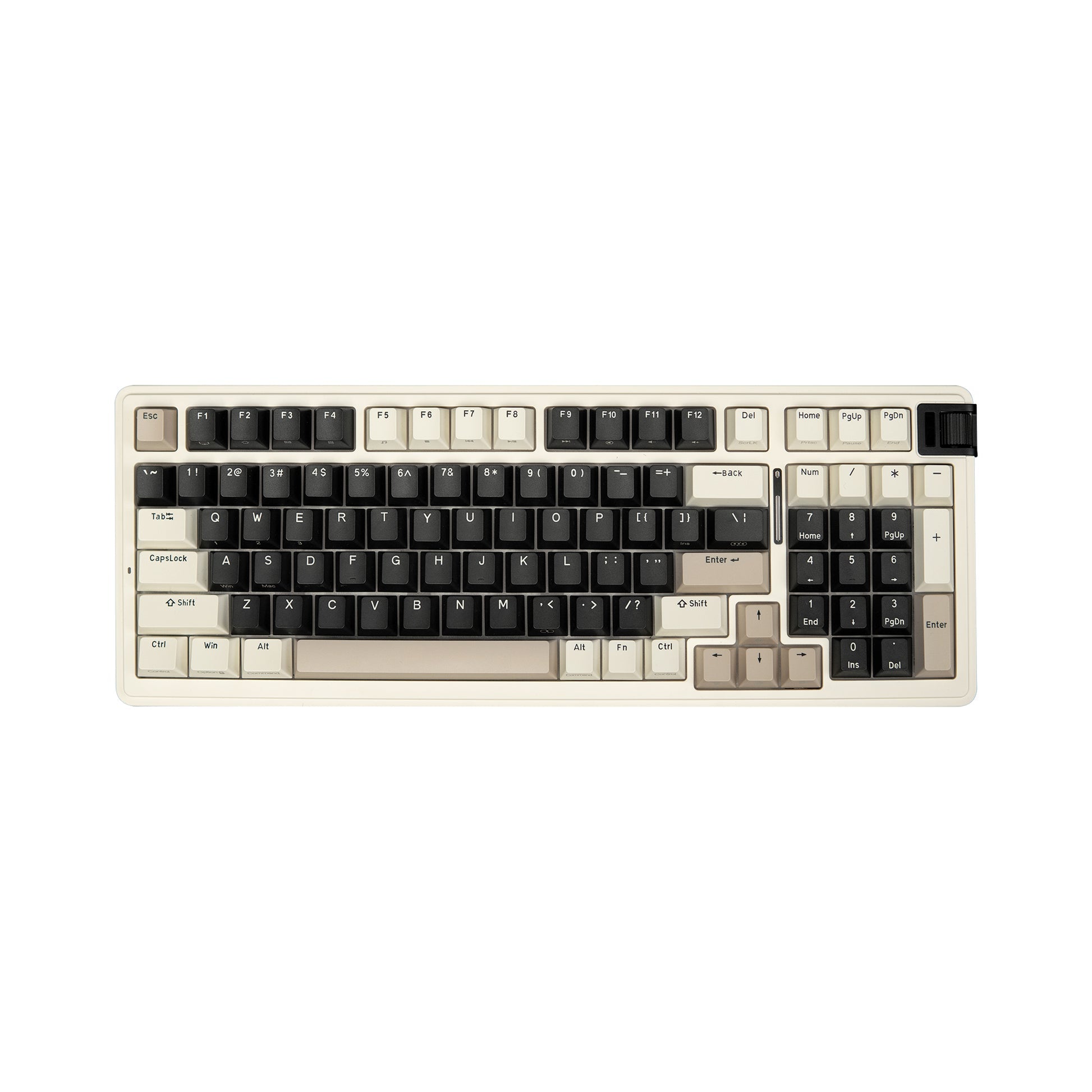 KZZI K98 Retro Gaming Office Mechanical Keyboard – 98% Layout