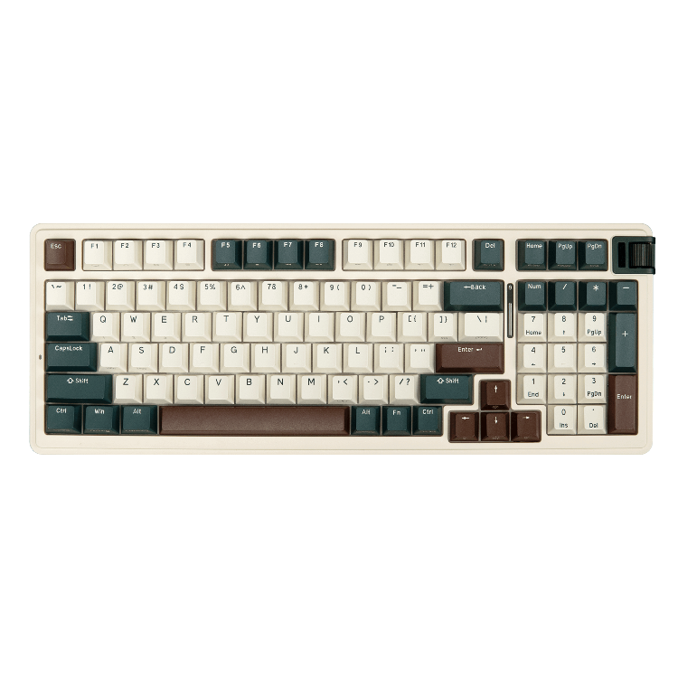 KZZI K98 Retro Gaming Office Mechanical Keyboard – 98% Layout