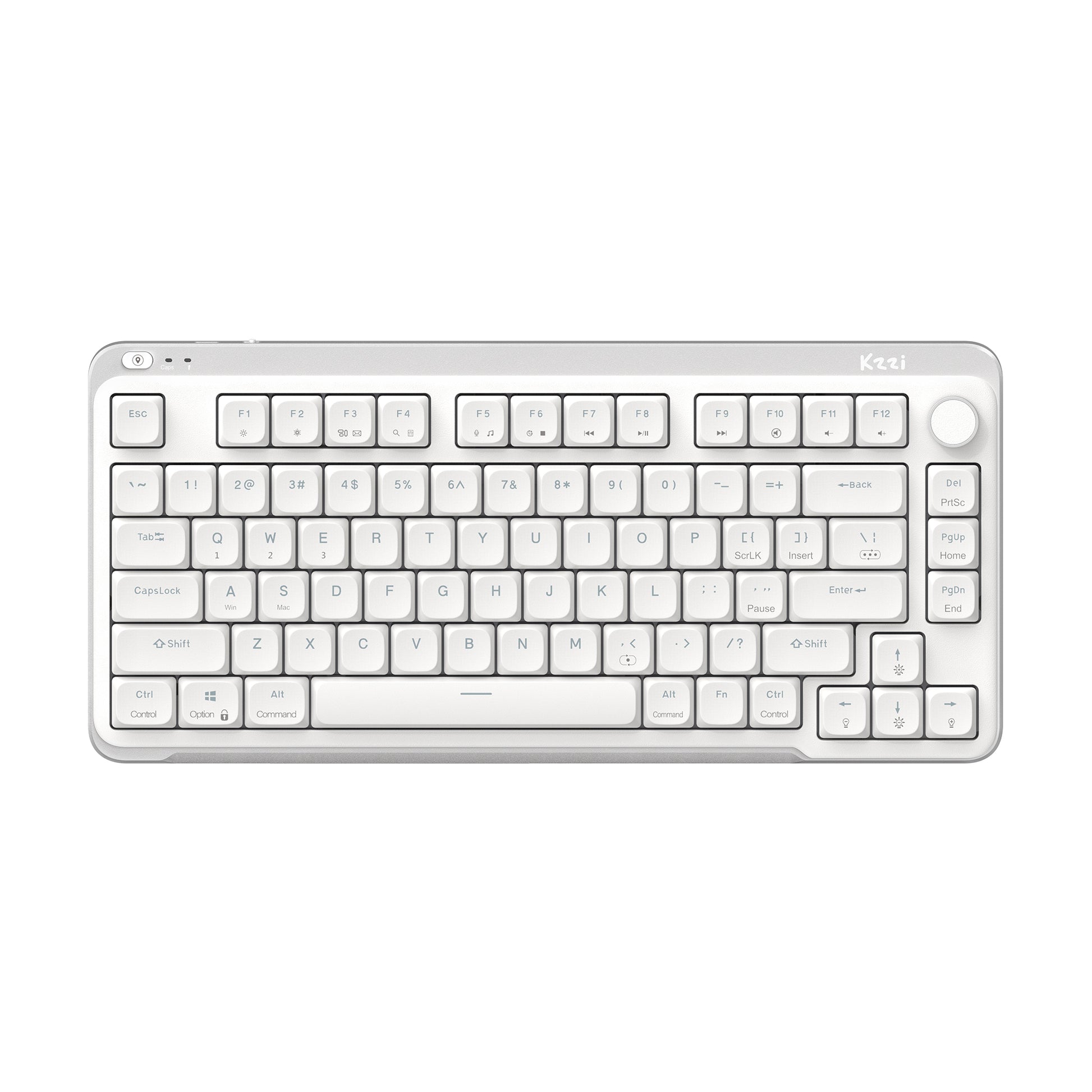KZZI i75v2 Low-Profile Mechanical Keyboard – 75% Tri-Mode