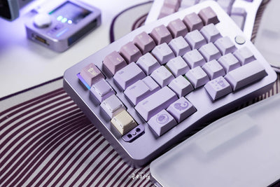 QwertyKeys - Taro Balls Keycap Set Cherry Profile PBT Dye-Sub Keycaps