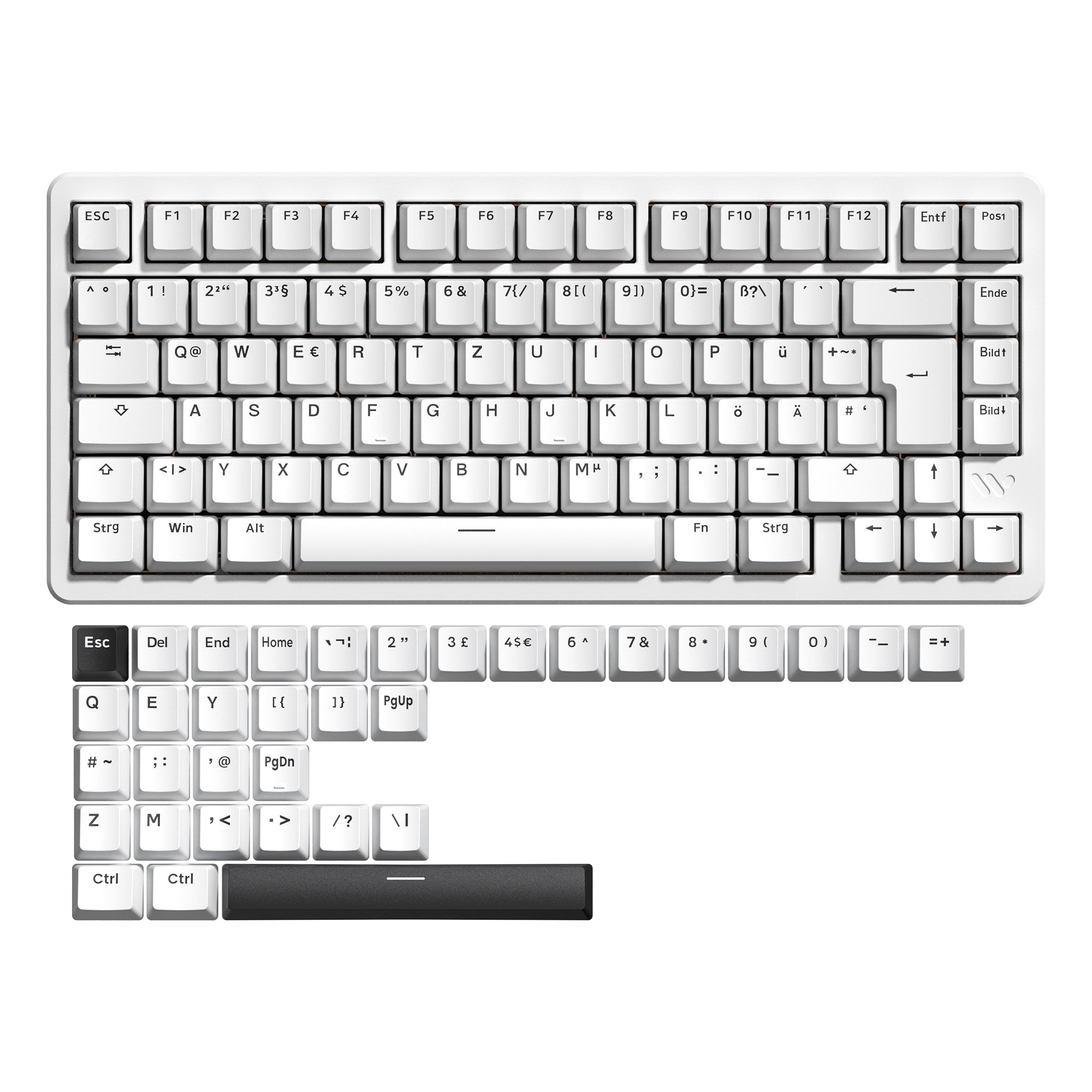 Womier SK75 – 75% Hot-Swap Mechanical Keyboard