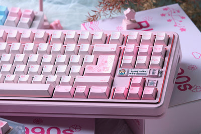 80Retros - Conjunto de teclas Blush de los 90