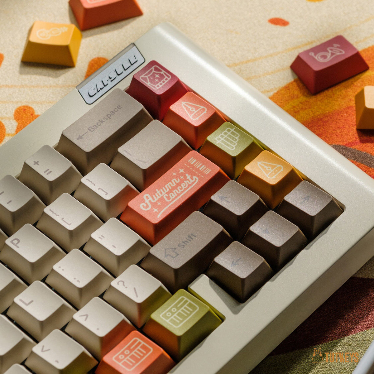 TUTKEYS – Herbstkonzert PBT ANSI/ISO Tastenkappenset