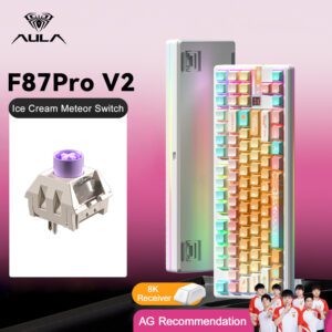 AULA - F87 Pro V2 87% Compact RGB Mechanical Keyboard
