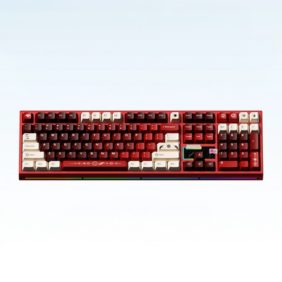 Weikav - NUT108 Mechanische kabellose Full-Size-Tastatur aus Aluminium