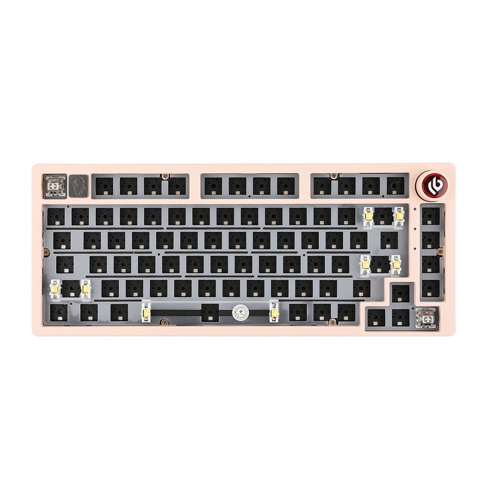 LEOBOG HI75 Mechanische Tastatur mit Dichtungsmontage aus 75 % Aluminium 
