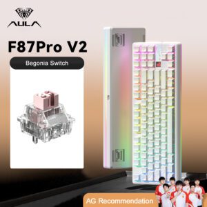 AULA - F87 Pro V2 87% Compact RGB Mechanical Keyboard