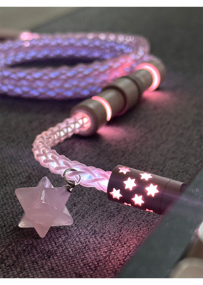 UNKNOWN ERROR - D25 White Light - Pink Interstellar Series Keyboard Cable