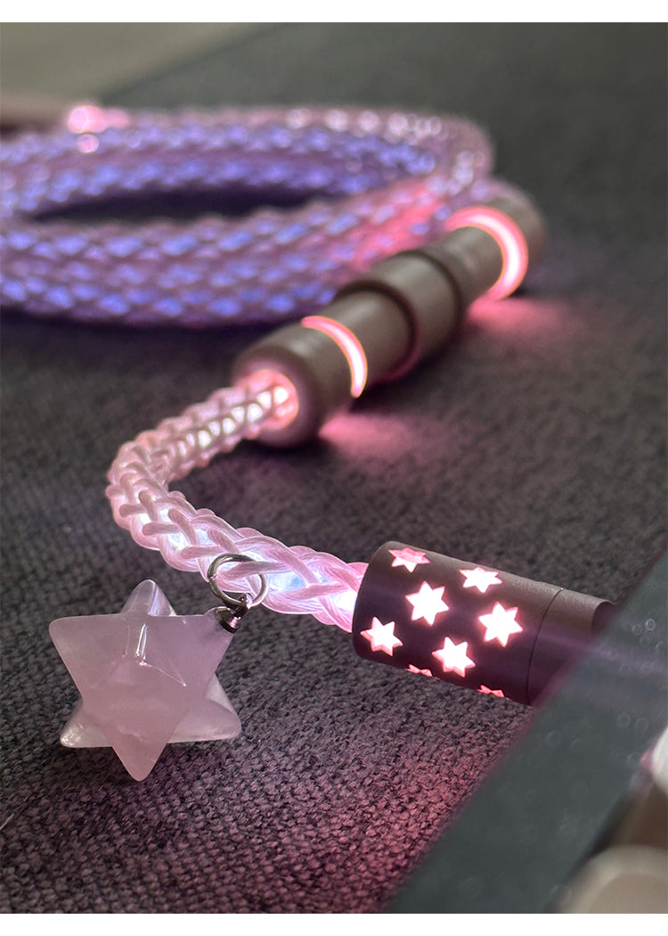 UNKNOWN ERROR - D25 White Light - Pink Interstellar Series Keyboard Cable