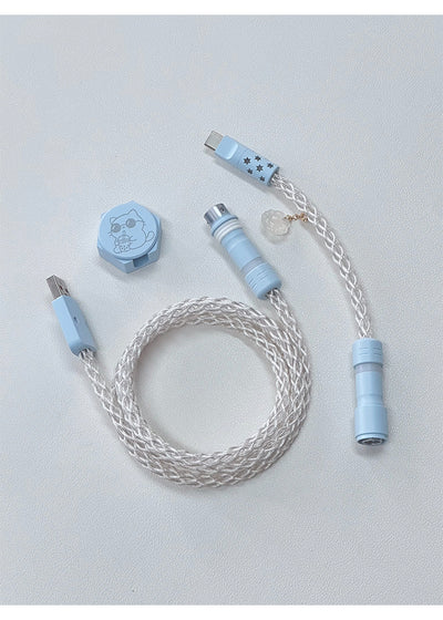 UNKNOWN ERROR - D29 Gradient Blue Light - Holiday Series Keyboard Cable