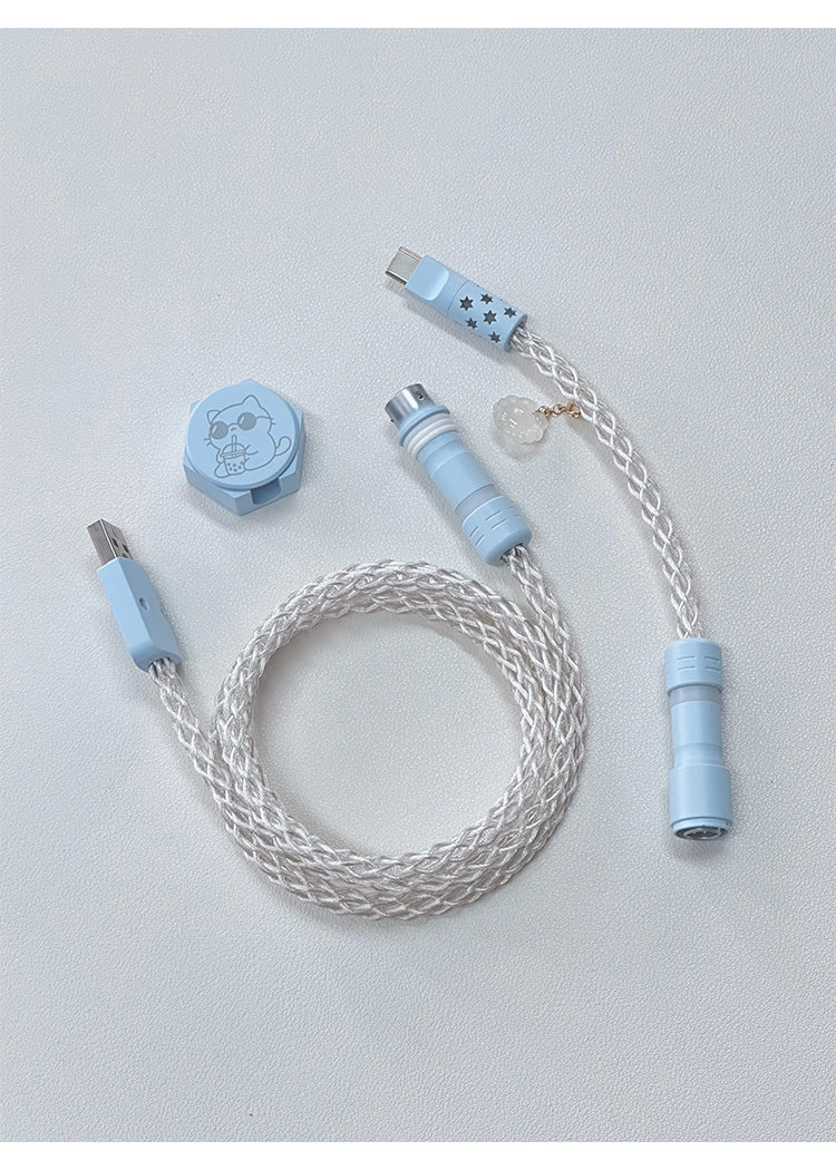 UNKNOWN ERROR - D29 Gradient Blue Light - Holiday Series Keyboard Cable