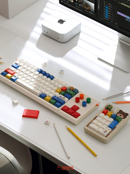 Tutkeys - Color Fun Vibrant Keycap Set