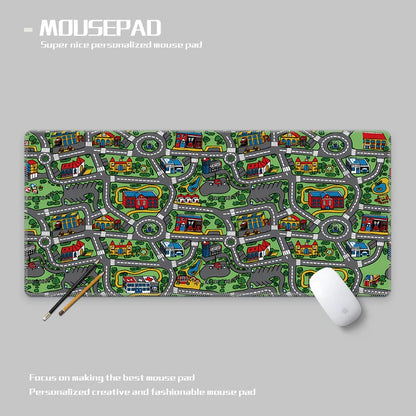 Busy Town & Street Racing R3 Deskmats