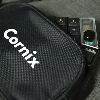 Cornix Split Keyboard Storage Bag — EVA Hard Shell / Soft Fabric Portable Case