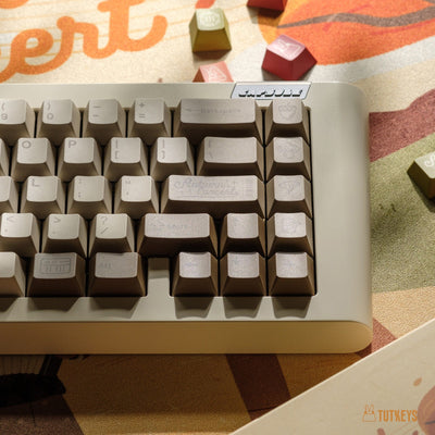 TUTKEYS - Juego de teclas PBT ANSI/ISO Concierto de Otoño
