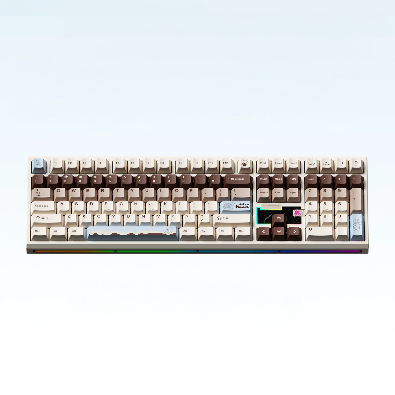 Weikav - NUT108 Full-Size Aluminium Wireless Mechanical Keyboard