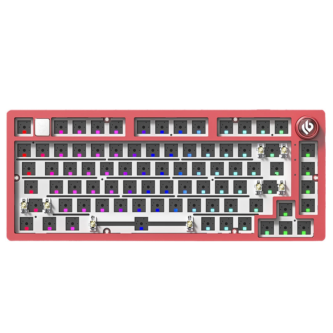 Teclado mecánico LEOBOG HI75 de aluminio al 75 % con montaje en junta 