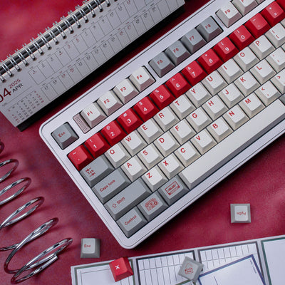 Retro Library - ANSI Keycap Set - Cherry Profile