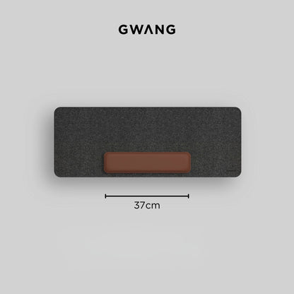 Gwang - Felt Surface Desk Mat with Accessories