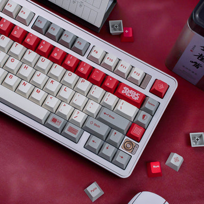 Retro Library - ANSI Keycap Set - Cherry Profile