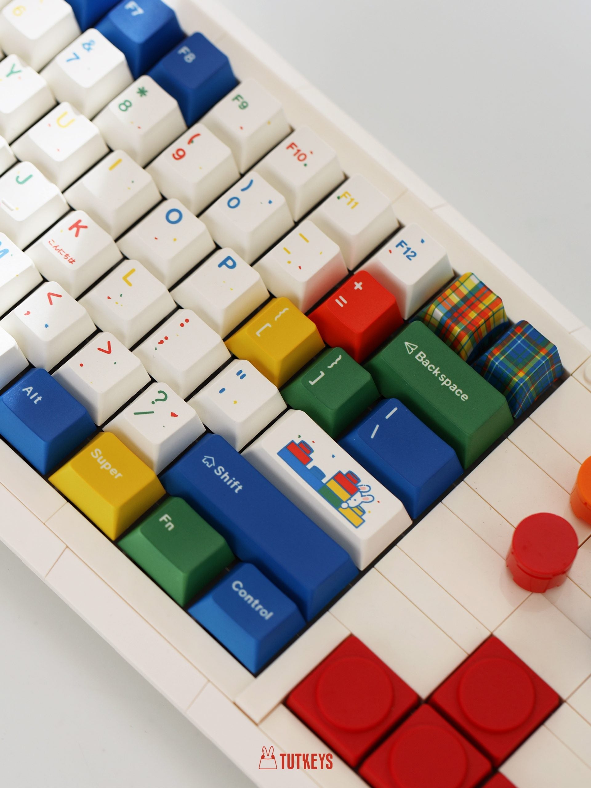 Tutkeys - Color Fun Vibrant Keycap Set